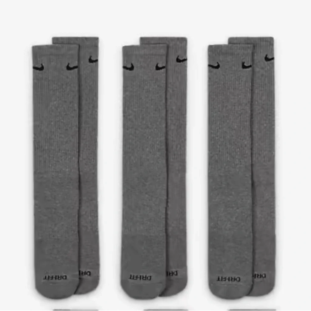 Nike Training Crew Socks (3 Pairs) Nike Everyday Cushioned